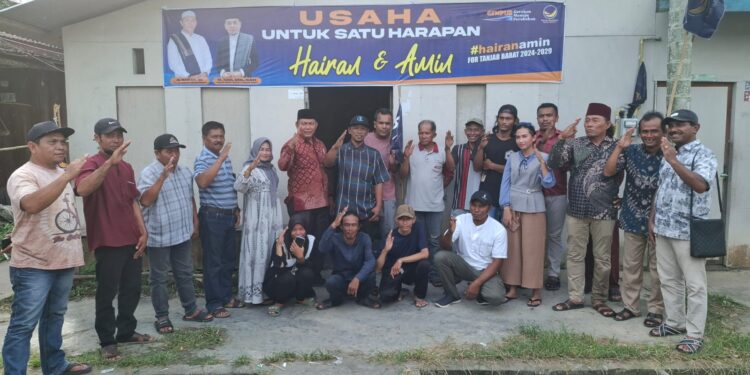 Buka Posko Pemenangan, Warga Kelapa Gading Siap Dukung Hairan-Amin