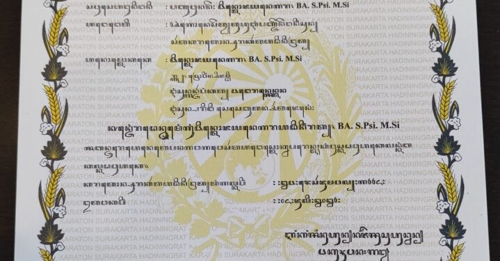 Waka DPRD Jambi Pinto Jayanegara Akan Dianugerahi Gelar Adat dari Sultan Pakubuwono XIII