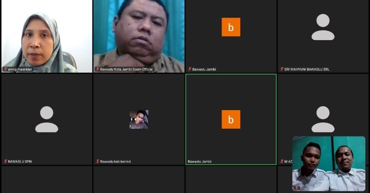 Memperkuat Keterbukaan Informasi, Bawaslu Jambi Gelar Rapat Teknis