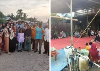 Sosialisasi ke Kecamatan Senyerang, Hairan Disambut Hangat Masyarakat