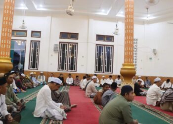 Safari Subuh di Masjid Ar Rahmah Tungkal Harapan, Bupati Himbau Masyarakat Waspadai Musim Kemarau 