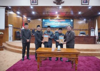 H. Abdullah,  SE Pimpin Rapat Paripurna Ke-IV Penetapan APBD-P 2024