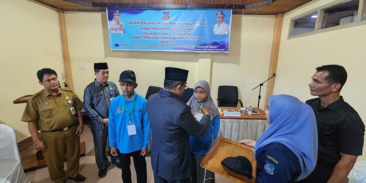 Bupati Tanjabbar Apresiasi Kegiatan Bootcamp Character Building Anak-Anak Kampung Nelayan