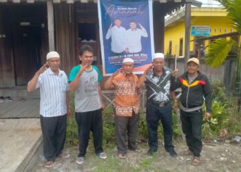 Terus Mengalir, Dukungan Masyarakat Siap Menangkan Hairan-Amin di Pilkada Tanjab Barat 