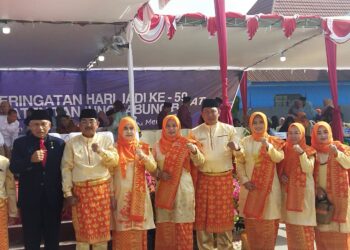 Ketua DPRD H. Abdullah Hadiri Upacara HUT Tanjabbar 59