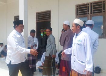 Wabup Hairan Didampingi Hadiri Pengajian Akbar dan Istighotsah Qubro di Tebing Tinggi