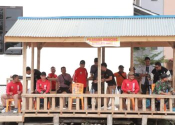 Bupati Ikuti Perlombaan Mancing Mania yang Digelar Kapolres Tanjab Barat