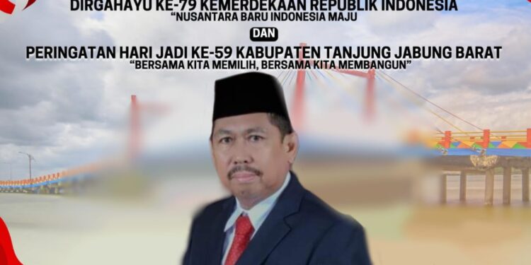 Ketua DPRD H Abdullah, SE Ucapkan Selamat Hari Jadi Tanjab Barat Ke-59 Tahun 2024