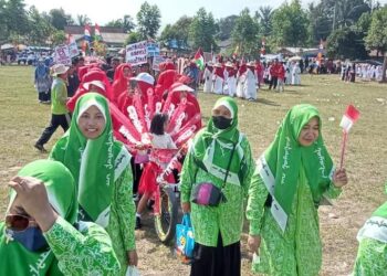 Masyarakat Nahdlatul Ulama Tungkal Ulu Ramaikan KARNAVAL Memperingati HUT RI Ke-79