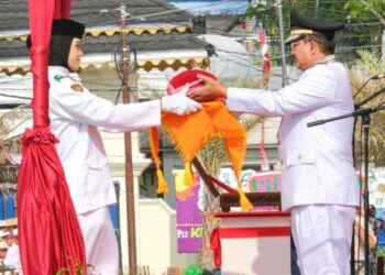 HUT ke-79 Kemerdekaan RI, Pemkab Tanjabbar Gelar Upacara di Alun-Alun Kota Kuala Tungkal