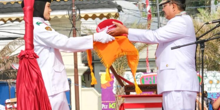 HUT ke-79 Kemerdekaan RI, Pemkab Tanjabbar Gelar Upacara di Alun-Alun Kota Kuala Tungkal