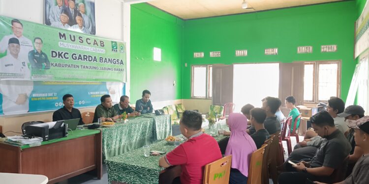 Muscab Garda Bangsa Tanjabbar, Ahmad Ruzain Terpilih Secara Aklamasi