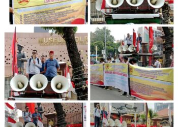 DIDUGA ADANYA PEMBOROSAN KEUANGAN NEGARA DPP LSM MITRA MABES GELAR AKSI DI HALAMAN KANTOR MABES POLRI