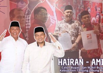 Anak Presiden RI Dukung Hairan-Amin Maju Pilkada Tanjab Barat Tahun 2024