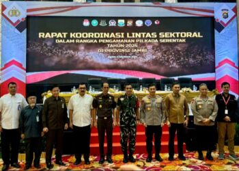 Hadiri Rakor Lintas Sektoral, Edi Purwanto: Semua Bersinergi dan Berkolaborasi Jaga Situasi Pilkada 2024