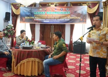 Terdeteksi 103 Titik Api dan Urutan ke-4 di Jambi, HMukti: Merangin Siaga Darurat Karhutla