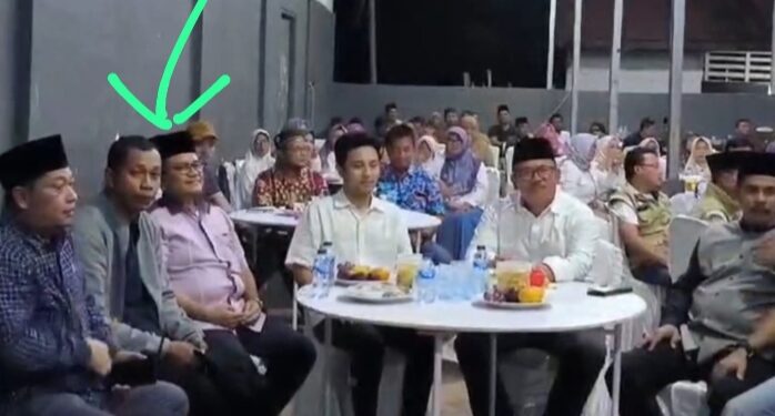 Viral, Oknum ASN Lurah Nekat Ikut Acara Bacawako Maulana