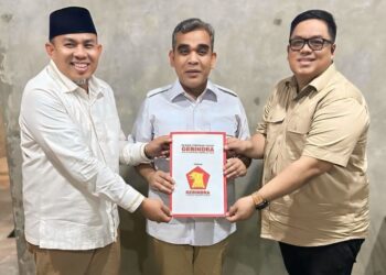 HAR-Guntur Terima Rekom Partai Gerindra