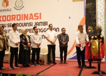 Jelang Tahapan Pencalonan, Bawaslu Jambi Gelar Rakor Sentra Gakkumdu