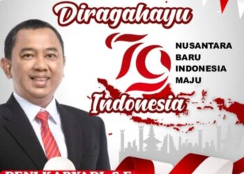 Pimpinan dan Keluarga Besar Bank 9 Jambi Cabang Bangko Mengucapkan Dirgahayu Republik Indonesia ke 79