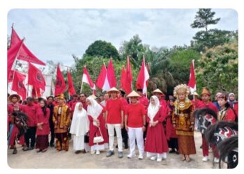 Ribuan Warga Muaro Jambi Antar Zuwanda Daftar ke KPU: Harapan Baru untuk Perubahan