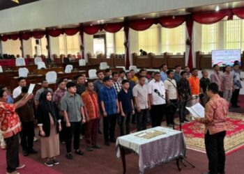 35 Anggota DPRD Merangin 2024-2029 Dilantik Besok, Setwan Gelar Gladi Bersih