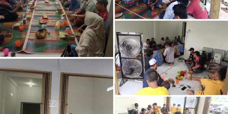 Mantabkan Perjuangan, Timses Hairan-Amin Tungkal Ilir Gelar Rakor