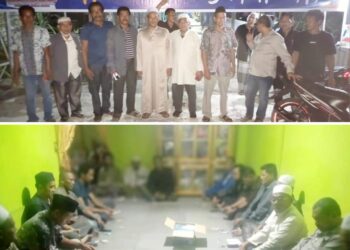 Menyala, Warga Bunga Tanjung Rapatkan Barisan Siap Dukung Hairan-Amin