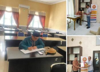 Lengkapi Syarat Pencalonan, Ustadz Amin Cek kesehatan dan Buat SKCK Di Kota Jambi