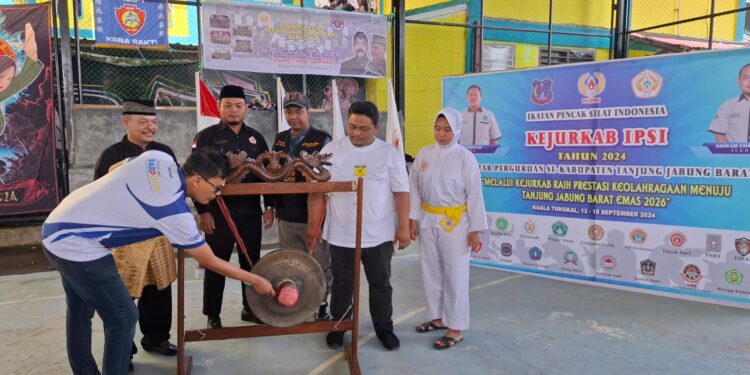 109 Pesilat Dari 17 Perguruan Tanjabbar Ikuti Kejurkab IPSI