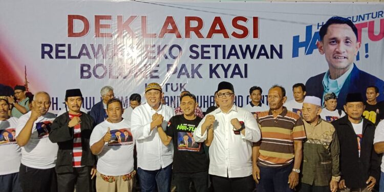 Puluhan Paguyuban Kedaerahan Jawa dan Komunitas dalam Kota Jambi Dukung Full Rahman Guntur