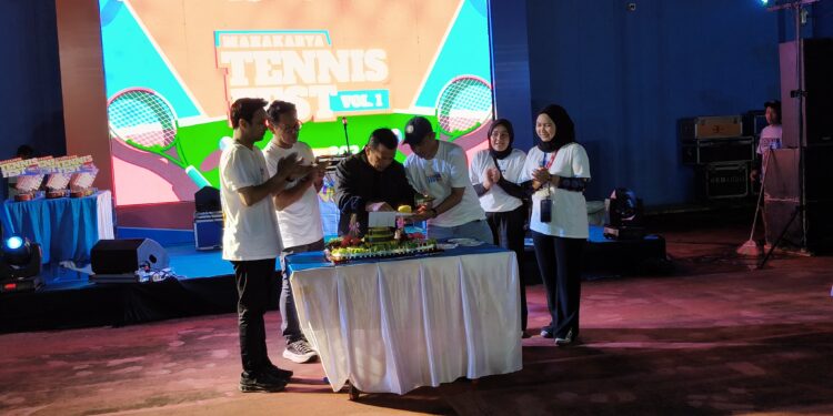 Tutup Mahakarya Tenis Fest Vol 1: Al Haris Bangga dan Dorong Anak Muda Jambi Berkarya