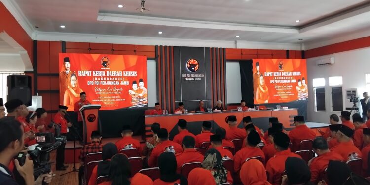 Rakerdasus DPD PDI-Perjuangan, Edi Purwanto: Ijin Pak Ganjar, Semua Kader PDI-Perjuangan Tegak Lurus dan Bekerja Sesuai Instruksi Partai