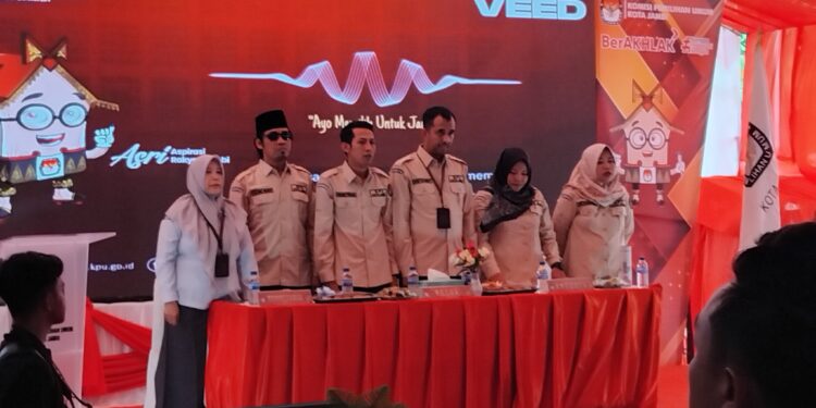 KPU Resmi Tetapkan Nomor Urut Paslon di Pilwako Jambi 2024