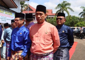 Hadiri Peringatan HUT Kabupaten Tebo ke-25, Pjs Bupati Tanjabbar Ucapkan Selamat dan Sukses 