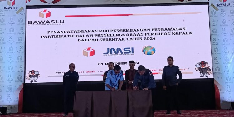Awasi Kampanye Berbasis Media Siber, Bawaslu Provinsi Jambi Gandeng Stakeholder, OKP, Mahasiswa  dan Organisasi Pers