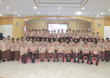 Pjs Bupati Hadiri LDK Ke-2 Pramuka Saka Bakti Husada Se-Tanjabbar 2024