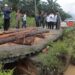 Pjs Bupati Tanjabbar Tinjau Jalan Rusak di Dua Desa Tebing Tinggi 