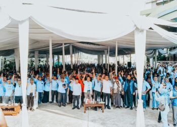 Al Haris Silaturahmi dengan Ribuan 3000 Tim Pemenangan Haris-Sani di Alam Barajo