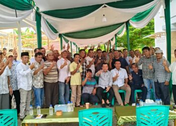 Di Kediaman Fadhil Arief, Al Haris Silaturahmi dengan Tim Fadhil Arief Tangguh