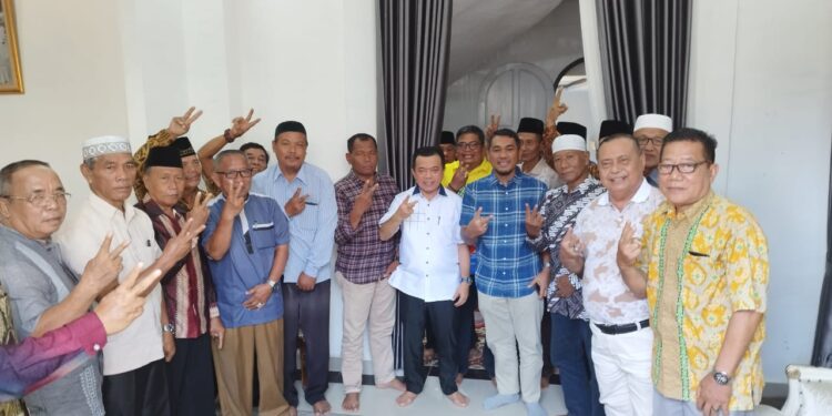 Dikomandoi Ketua DPD Golkar Merangin, Ratusan Pensiunan TNI Polri Siap Berjibaku Menangkan Haris Sani di Pilgub Jambi