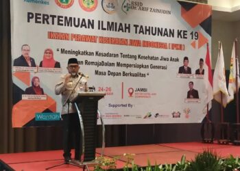 PJS Gubernur Jambi Sudirman Menghadiri Kegiatan Pertemuan Ilmiah Tahunan Ke-19