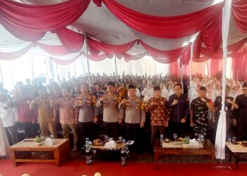 Wujudkan Pilkada Damai, Polres Tanjab Barat Gelar Doa Bersama Lintas Agama