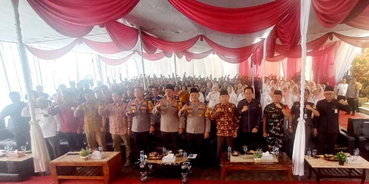 Wujudkan Pilkada Damai, Polres Tanjab Barat Gelar Doa Bersama Lintas Agama