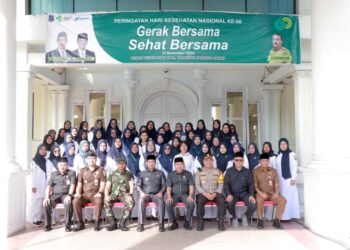 Peringatan HKN Ke-60, Pjs. Bupati Tanjab Barat Ajak Masyarakat “Gerak Bersama, Sehat Bersama”