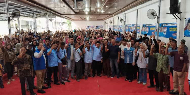 Pilih Gubernur yang Sudah Berbuat Untuk Jambi, Maro Sebo Ulu Bersama Haris-Sani