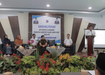 Sekda Resmi Buka Sosialisasi Anti-Korupsi di Lingkungan Pemkab Tanjabbar 