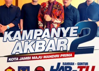 Ramaikan Siang Ini, Konser Band Padi Bersama HAR-Guntur di Gor Kota Baru Jambi