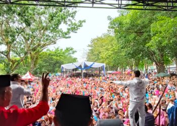 Kampanye Akbar Dihadiri Puluhan Ribu Masyarakat, H Abdul Rahman-Guntur Siap Membawa Kota Jambi Lebih Maju
