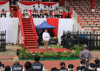 Memasuki Masa Tenang, Bawaslu Jambi Gelar Apel Siaga Pengawasan Pastikan Tidak Ada Aktifitas Kampanye, Jaga Integritas dan Solidaritas
